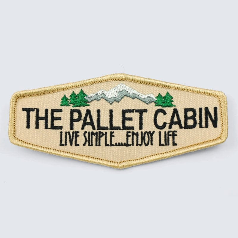 The Pallet Cabin - Embroidered lanyard