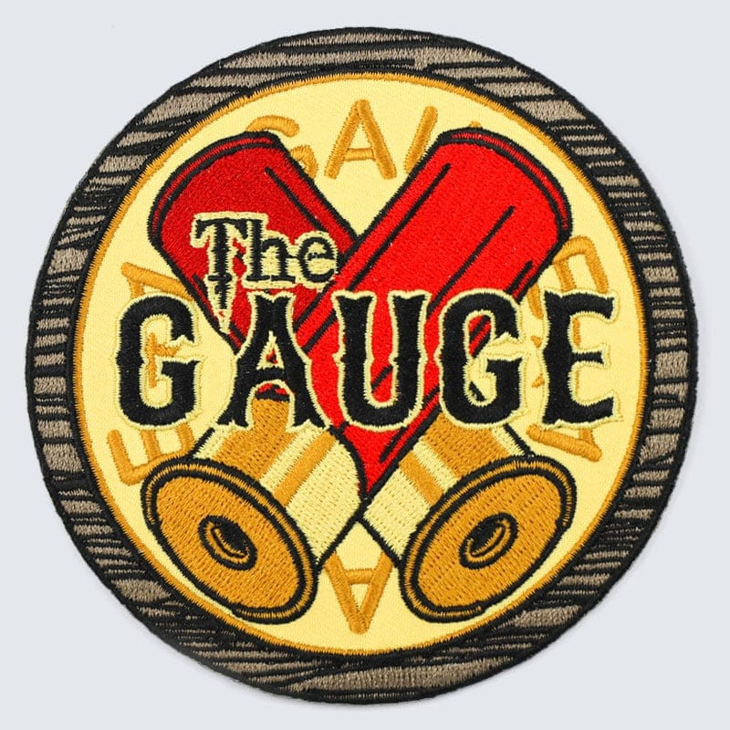 The Gauge - Embroidered lanyard